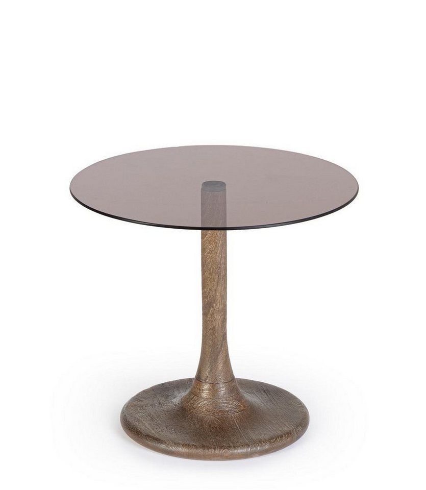Natur24 Beistelltisch Aberdeen Couchtisch 45 x 45 x 40 cm Mangoholz Glas Natur Natur24 Beistelltisch Aberdeen Couchtisch 45 x 45 x 40 cm Mangoholz Glas Natur von Natur24