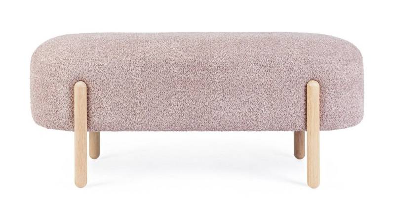 Natur24 Beistelltisch Dayla Bank 41.5 x 48 x 108 cm MDF Sperrholz Gummibaum Polyester Rosa Natur24 Beistelltisch Dayla Bank 41.5 x 48 x 108 cm MDF Sperrholz Gummibaum Polyester Rosa von Natur24