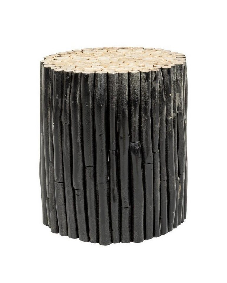Natur24 Beistelltisch Guadalupe Beistelltisch 35 x 35 x 40 cm Teakholz Schwarz Natur24 Beistelltisch Guadalupe Beistelltisch 35 x 35 x 40 cm Teakholz Schwarz von Natur24