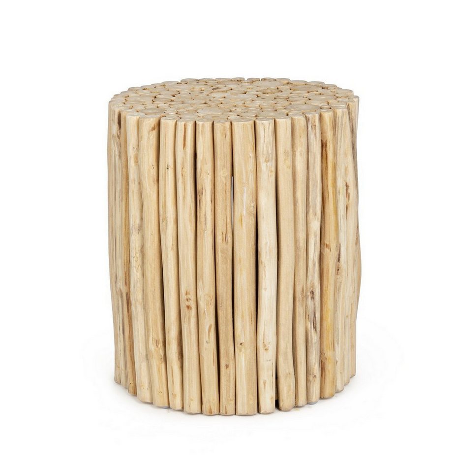 Natur24 Beistelltisch Guadalupe Beistelltisch 38 x 38 x 40 cm Teak Blau Natur24 Beistelltisch Guadalupe Beistelltisch 38 x 38 x 40 cm Teak Blau von Natur24