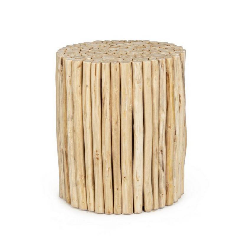 Natur24 Beistelltisch Guadalupe Beistelltisch 38 x 38 x 40 cm Teak Blau Natur24 Beistelltisch Guadalupe Beistelltisch 38 x 38 x 40 cm Teak Blau von Natur24