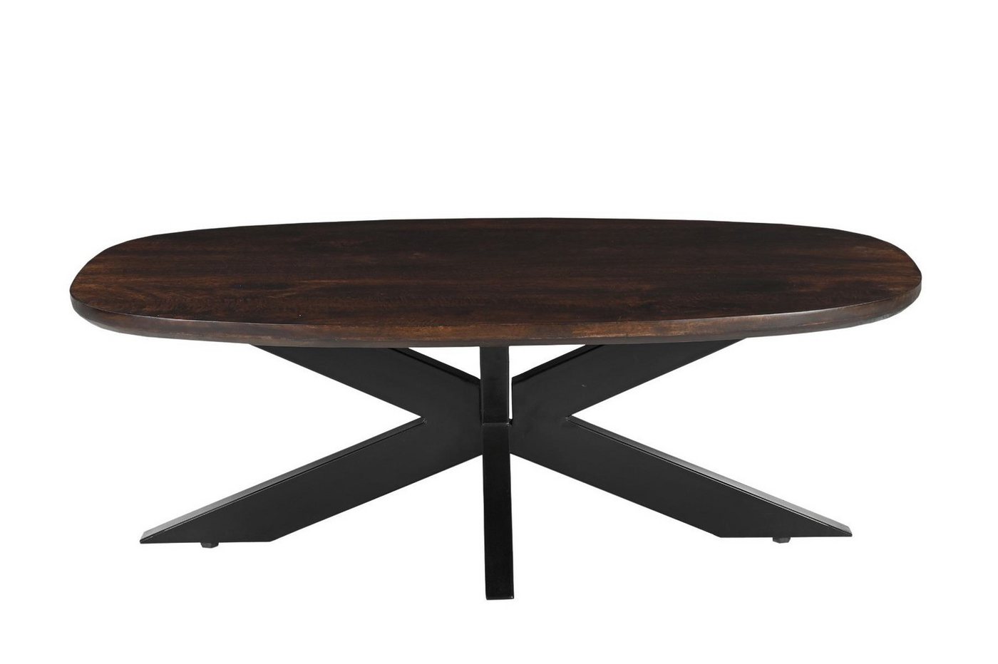 Natur24 Beistelltisch Jesper Couchtisch 120x75x40 cm Mangoholz Stahl Schwarz Natur Natur24 Beistelltisch Jesper Couchtisch 120x75x40 cm Mangoholz Stahl Schwarz Natur von Natur24