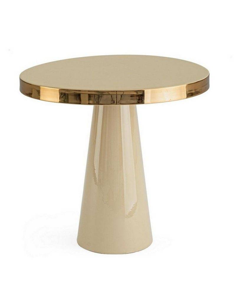 Natur24 Beistelltisch Nandika Beistelltisch 45,5 x 45,5 x 43 cm Stahl Gold Natur24 Beistelltisch Nandika Beistelltisch 45,5 x 45,5 x 43 cm Stahl Gold von Natur24