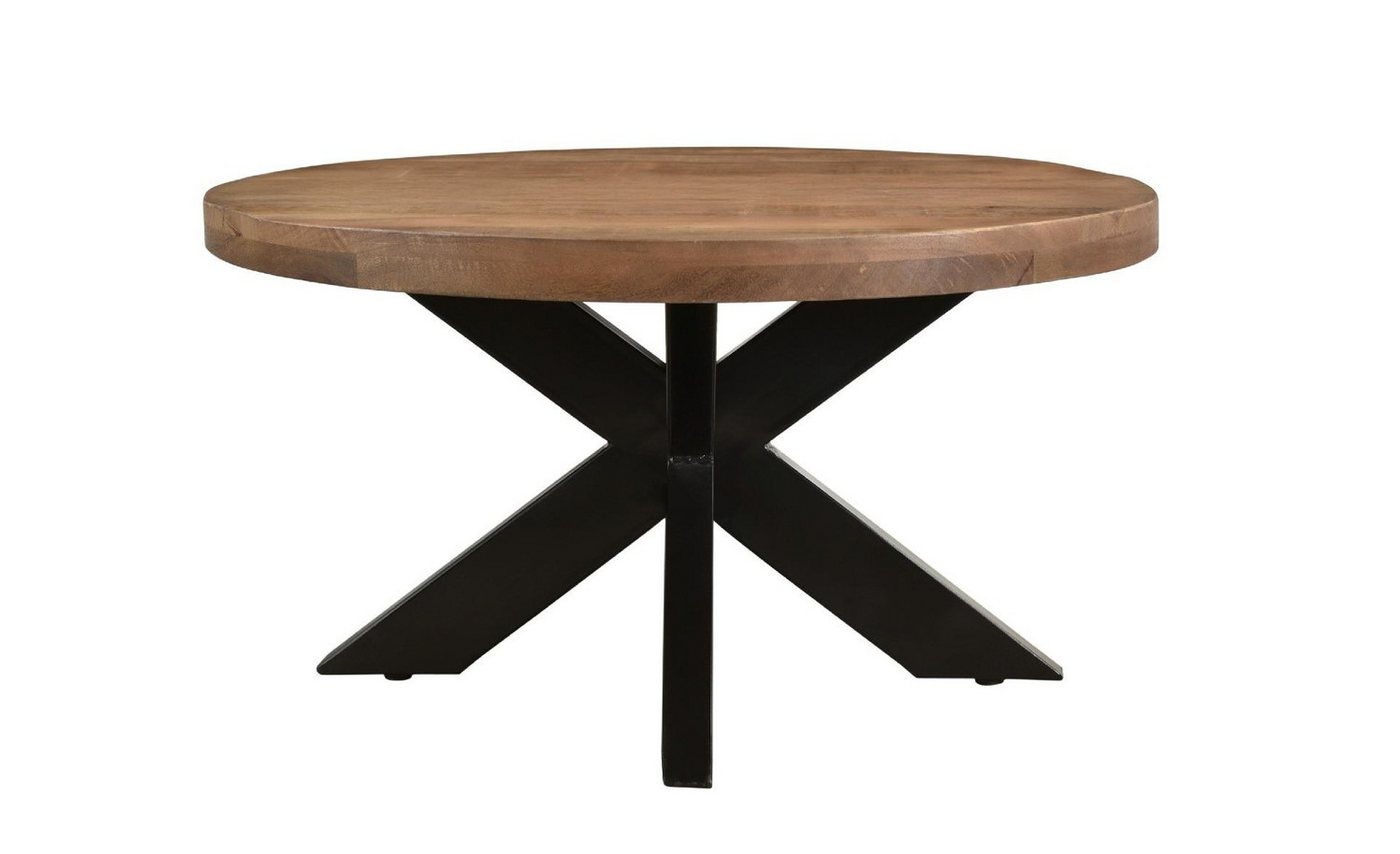 Natur24 Beistelltisch Sturdy Couchtisch 80x80x40 cm Mangoholz Stahl Natur Schwarz Natur24 Beistelltisch Sturdy Couchtisch 80x80x40 cm Mangoholz Stahl Natur Schwarz von Natur24