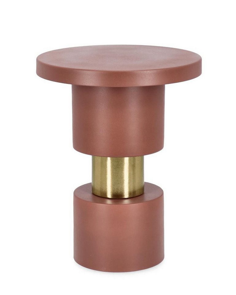 Natur24 Beistelltisch Tisch Mitul in Gold und Braun Natur24 Beistelltisch Tisch Mitul in Gold und Braun von Natur24