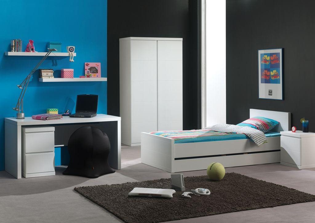 Natur24 Bett 7-teiliges Lara Set in Weiß aus MDF für Schlafzimmer Natur24 Bett 7-teiliges Lara Set in Weiß aus MDF für Schlafzimmer von Natur24