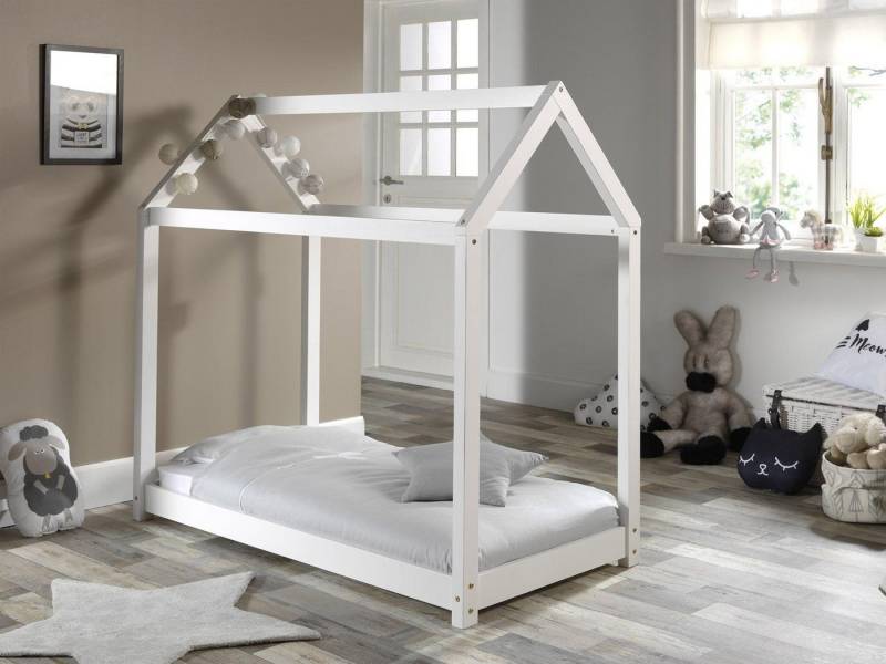 Natur24 Bett Bett-Set mit Liegefläche in 70 x 140 cm und einer Matratze von Natur24