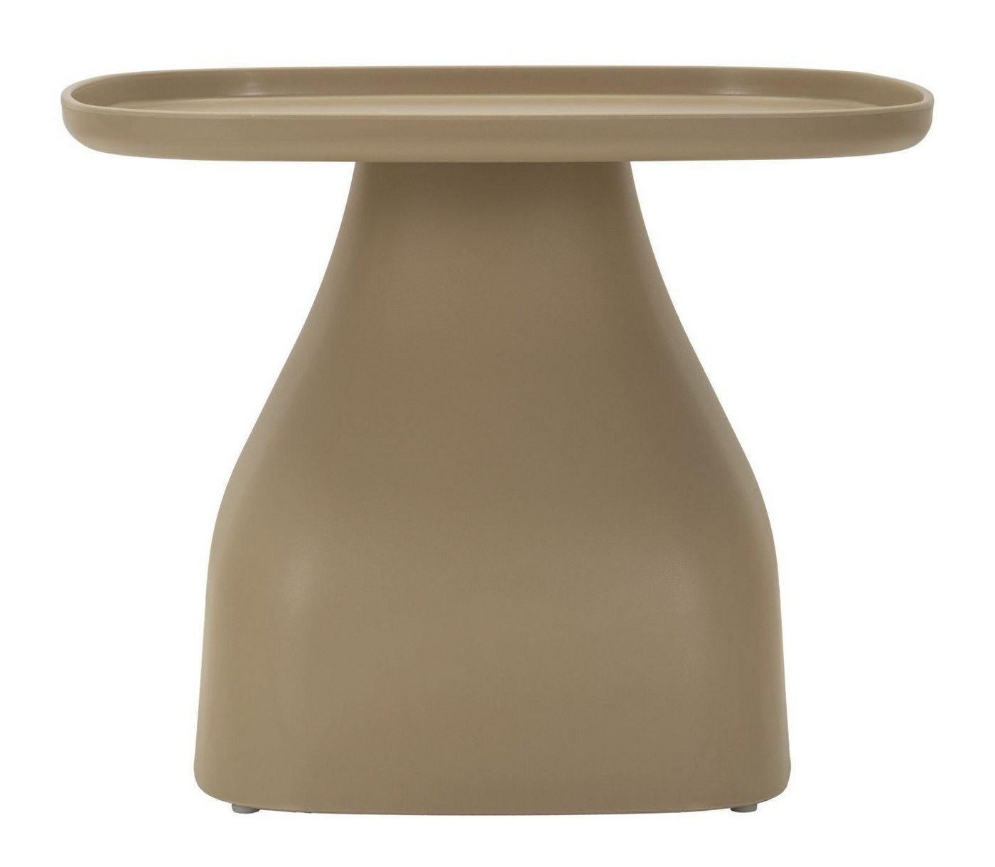Natur24 Couchtisch Tavolinetto Couchtisch 48 x 48 x 38 cm Plastik Beige Natur24 Couchtisch Tavolinetto Couchtisch 48 x 48 x 38 cm Plastik Beige von Natur24