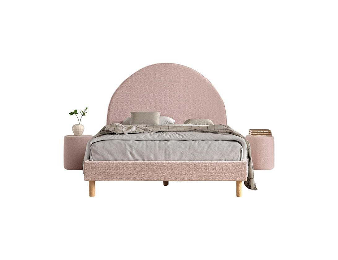 Natur24 Einzelbett MOON Polsterbett 140x200 und 2 Polsterhocker inkl. Lattenrost Rosa Natur24 Einzelbett MOON Polsterbett 140x200 und 2 Polsterhocker inkl. Lattenrost Rosa von Natur24