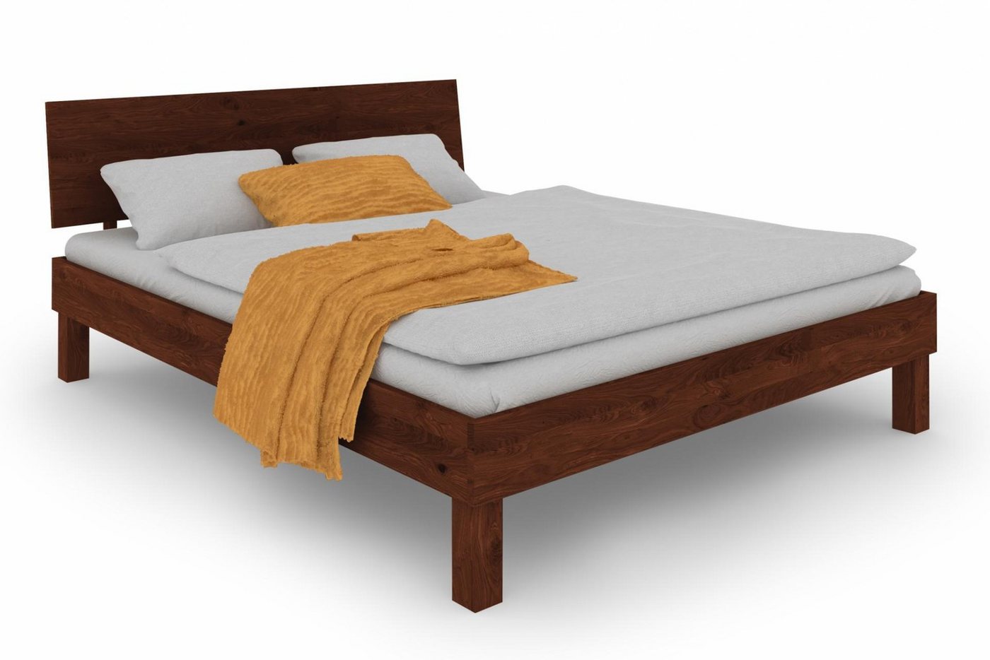 Natur24 Einzelbett Zigo Bett 200 x 120 cm Wildeiche Choco Natur24 Einzelbett Zigo Bett 200 x 120 cm Wildeiche Choco von Natur24