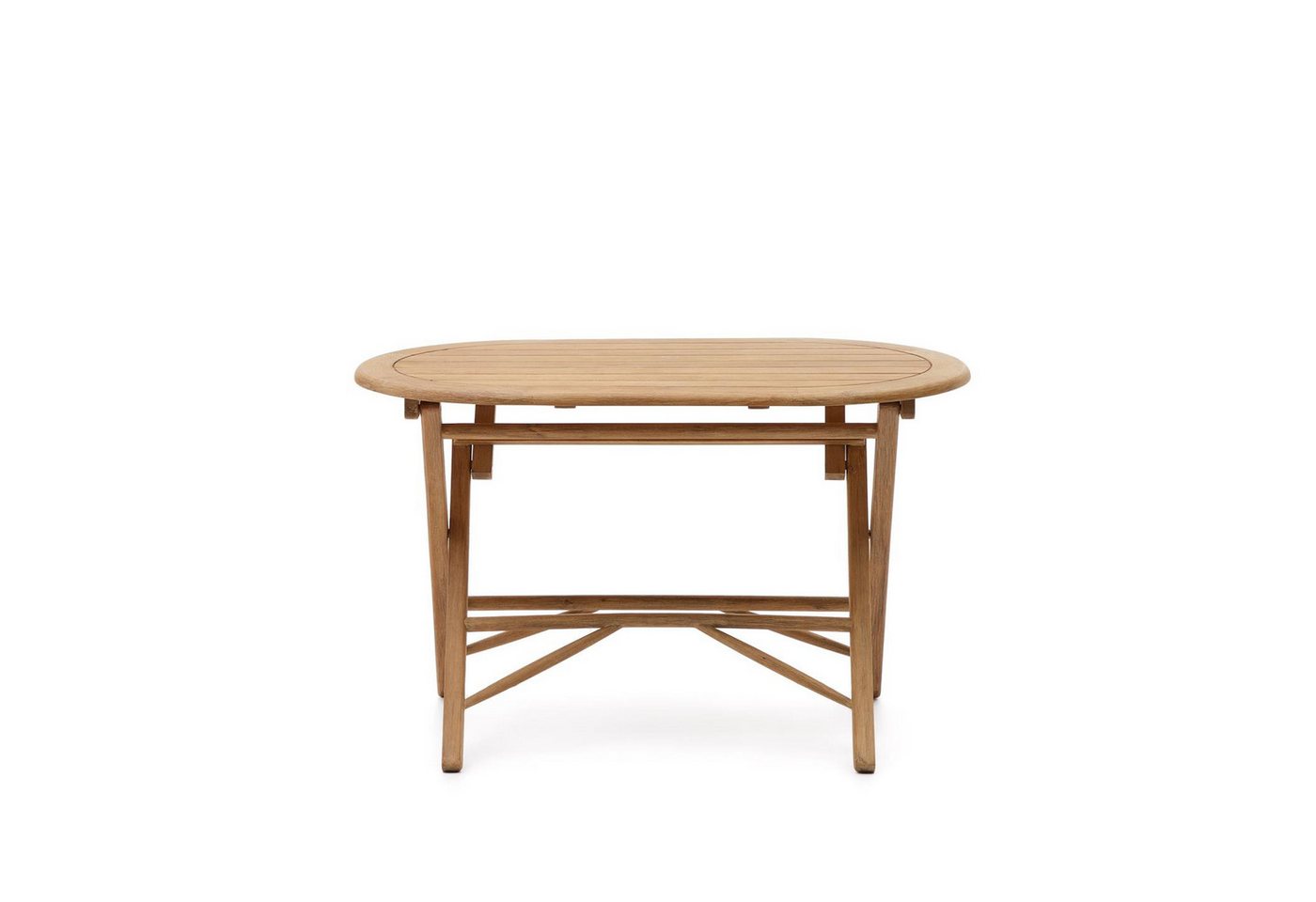 Natur24 Esstisch Klapptisch Dandara 120 x 74 x 70 cm Akazienholz von Natur24