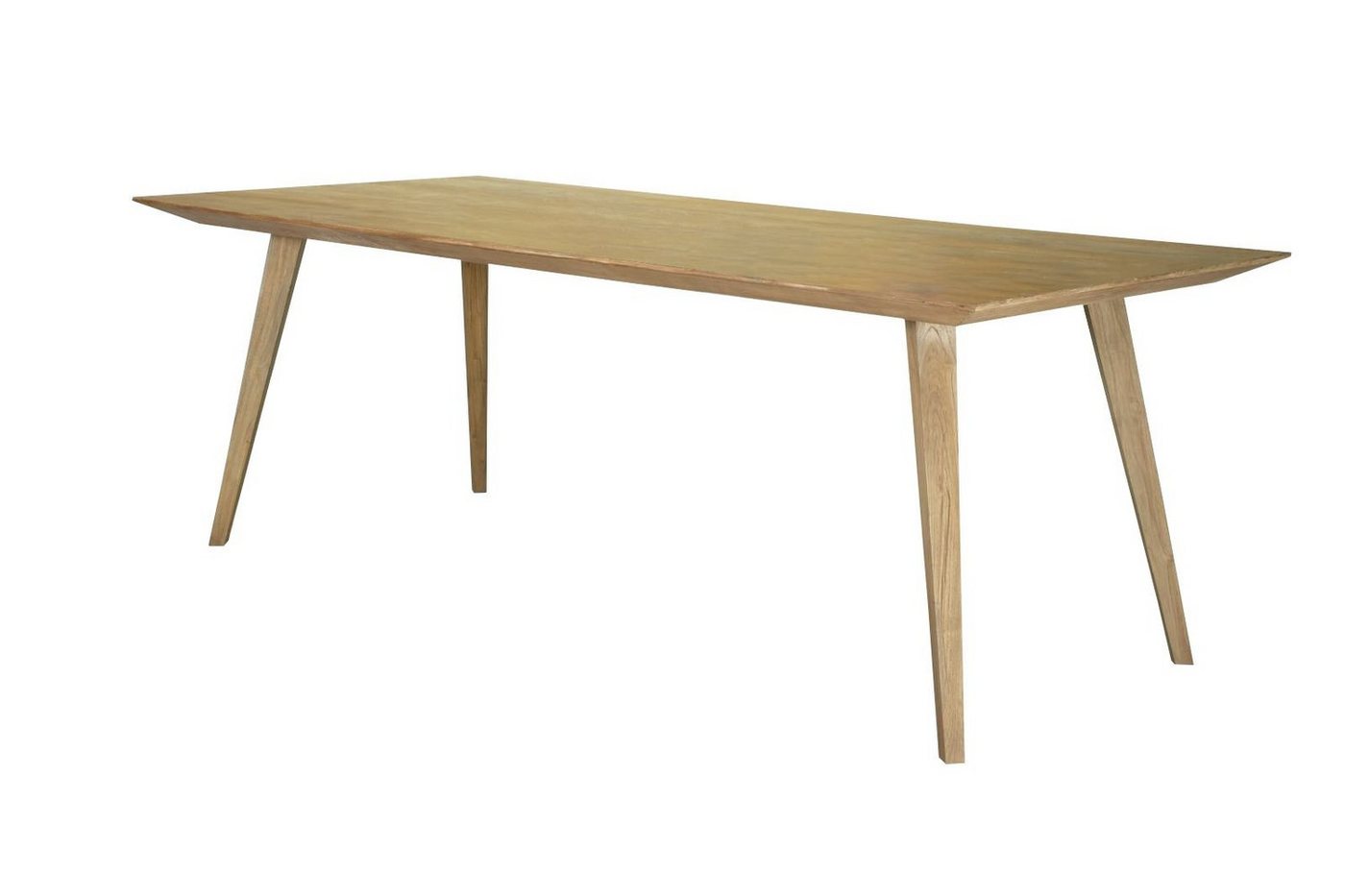 Natur24 Esstisch Tomar Tisch 220x100x79 cm Teak Natur von Natur24
