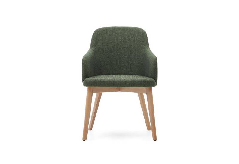 Natur24 Esszimmerstuhl 2-er Set Stuhl Nelida 56 x 84 x 61 cm Chenille Grün Buchenholz Natur Natur24 Esszimmerstuhl 2-er Set Stuhl Nelida 56 x 84 x 61 cm Chenille Grün Buchenholz Natur von Natur24