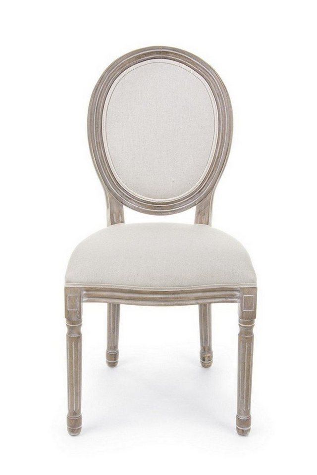 Natur24 Esszimmerstuhl 2er Set Stühle Mathilde 48 x 46 x 96 cm Birkenholz und Polyester Grau Natur24 Esszimmerstuhl 2er Set Stühle Mathilde 48 x 46 x 96 cm Birkenholz und Polyester Grau von Natur24
