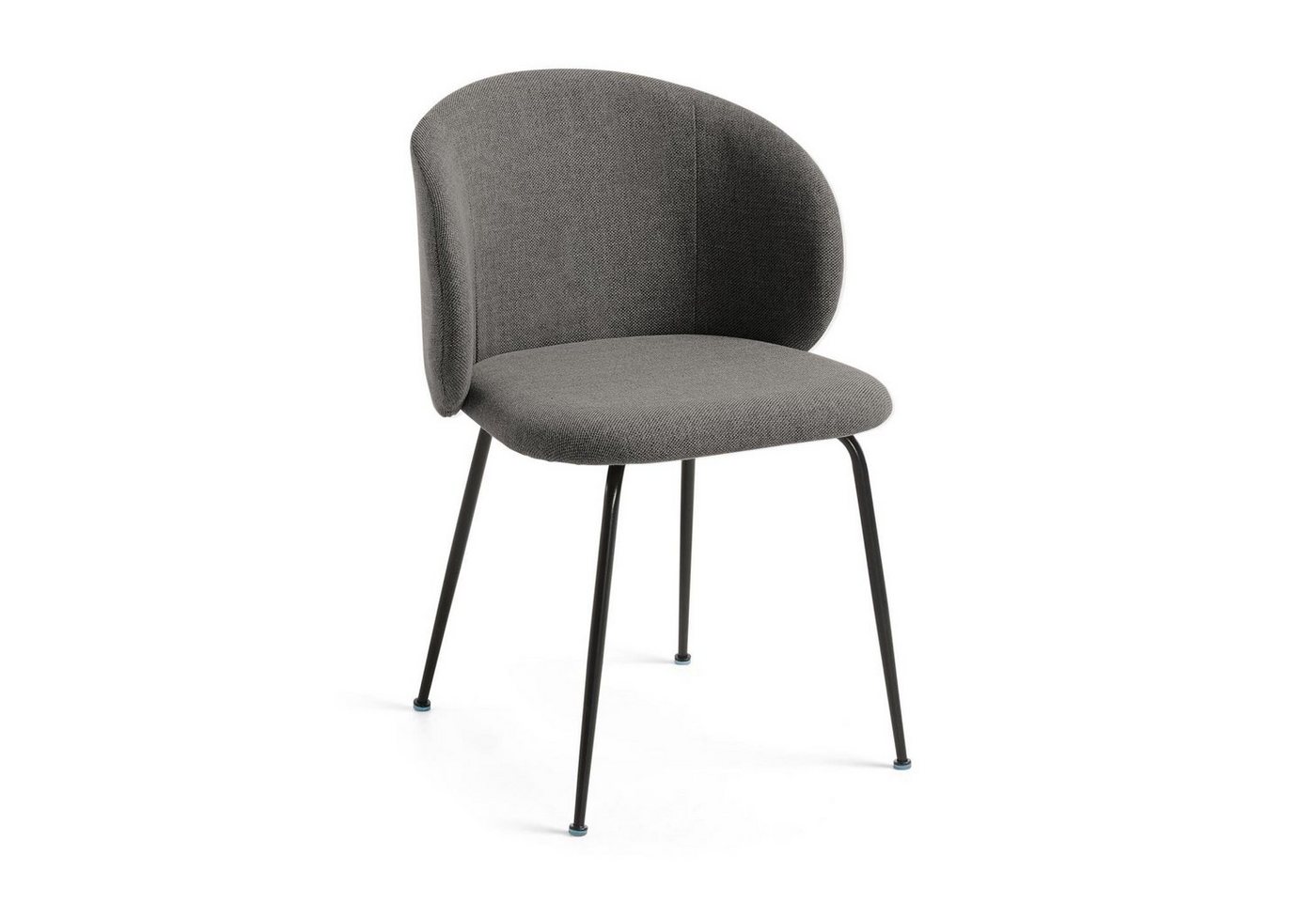 Natur24 Esszimmerstuhl 2er Set Stühle Minna dunkelgrau und Stahlbeinen 57x78x56cm stuhl Natur24 Esszimmerstuhl 2er Set Stühle Minna dunkelgrau und Stahlbeinen 57x78x56cm stuhl von Natur24