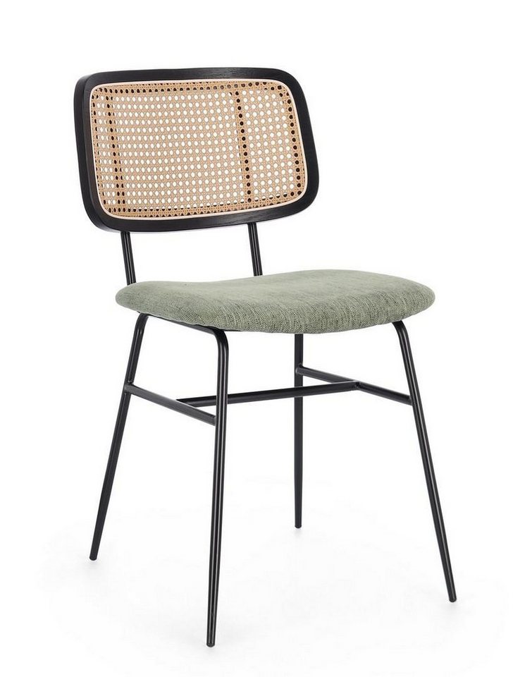 Natur24 Esszimmerstuhl Glenna 2er Set Stühle 59 x 45 x 80,5 cm Stahl Polyester Grün Natur24 Esszimmerstuhl Glenna 2er Set Stühle 59 x 45 x 80,5 cm Stahl Polyester Grün von Natur24