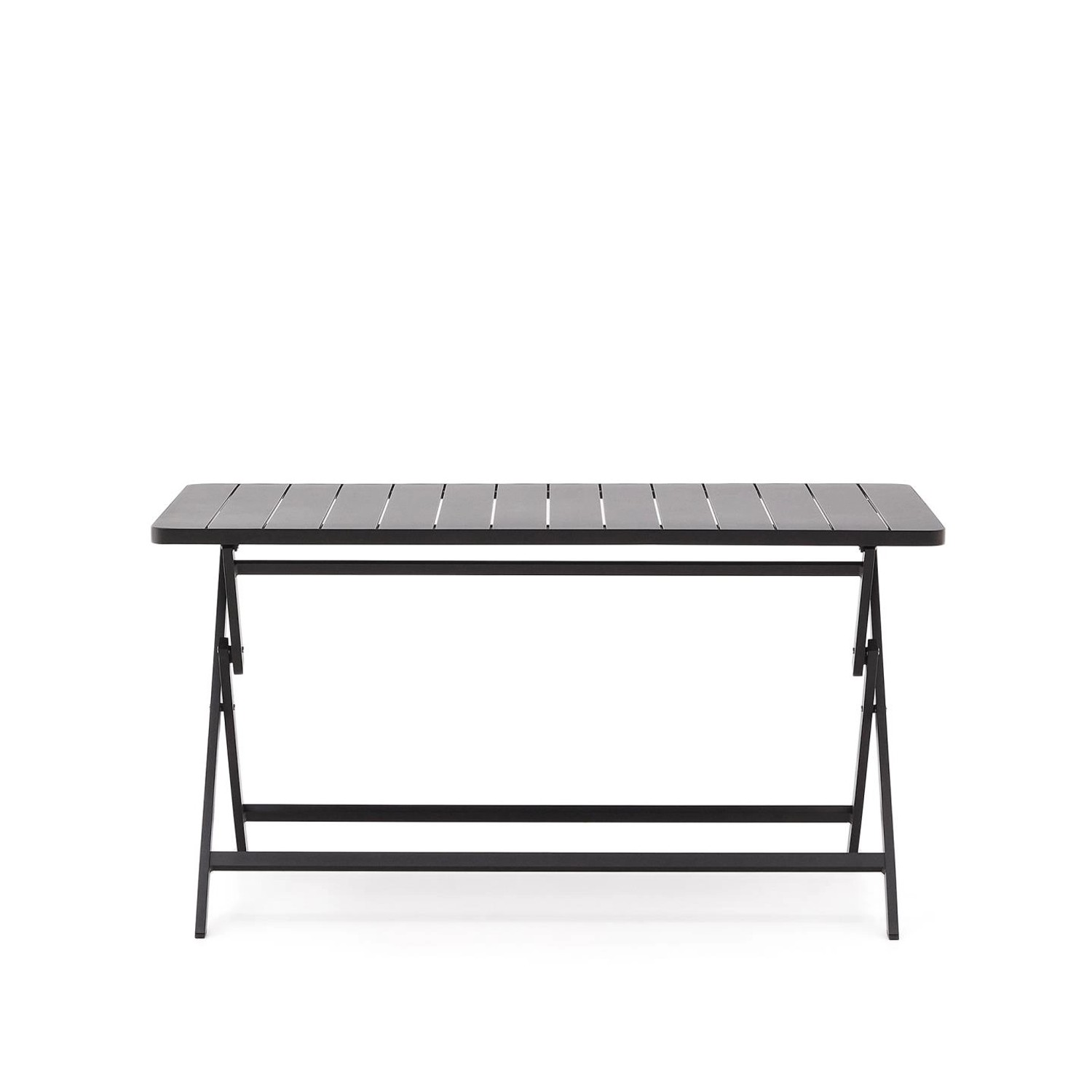 Natur24 Faltbarer Gartentisch Torreta 140 x 74,5 x 70 cm Aluminium Dunkelgrau Natur24 Faltbarer Gartentisch Torreta 140 x 74,5 x 70 cm Aluminium Dunkelgrau von Natur24