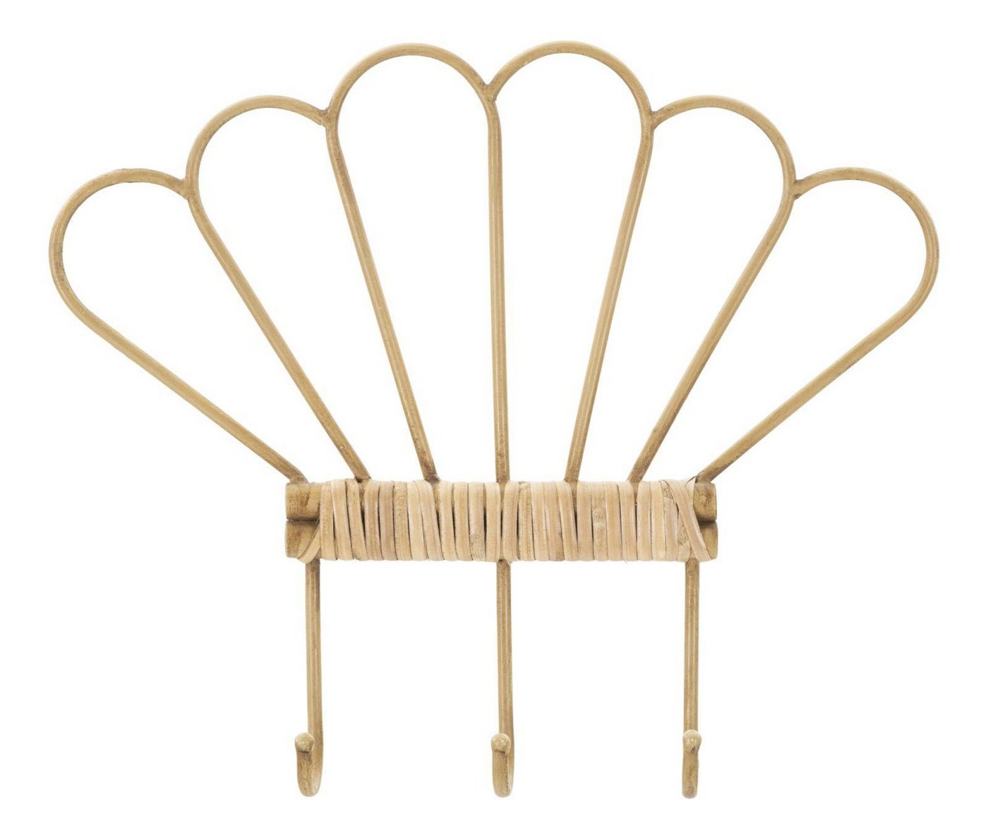 Natur24 Garderobenleiste Garderobe 37.5 x 32.5 x 5 cm Metall Kunststoff Braun Natur24 Garderobenleiste Garderobe 37.5 x 32.5 x 5 cm Metall Kunststoff Braun von Natur24