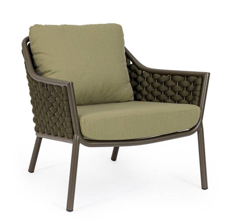 Natur24 Gartenstuhl Everly 2er Set Sessel 80 x 80 x 80 cm Aluminium Olefin Grün Natur24 Gartenstuhl Everly 2er Set Sessel 80 x 80 x 80 cm Aluminium Olefin Grün von Natur24