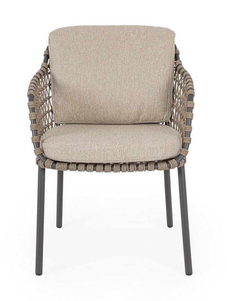 Natur24 Gartenstuhl Ivissa 2er Set Gartenstuhl 67 x 83 x 62 cm Stahl Polypropylen Beige Natur24 Gartenstuhl Ivissa 2er Set Gartenstuhl 67 x 83 x 62 cm Stahl Polypropylen Beige von Natur24