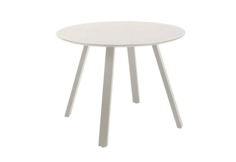 Natur24 Gartentisch Halo Gartentisch Aluminium Beige 100 x 100 x 75 cm Natur24 Gartentisch Halo Gartentisch Aluminium Beige 100 x 100 x 75 cm von Natur24
