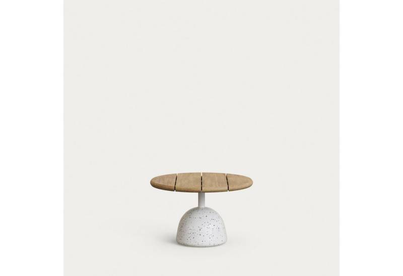 Natur24 Gartentisch Saura Couchtisch 55 x 55 x 35 cm Terrazzo Akazie Weiß Natur Natur24 Gartentisch Saura Couchtisch 55 x 55 x 35 cm Terrazzo Akazie Weiß Natur von Natur24