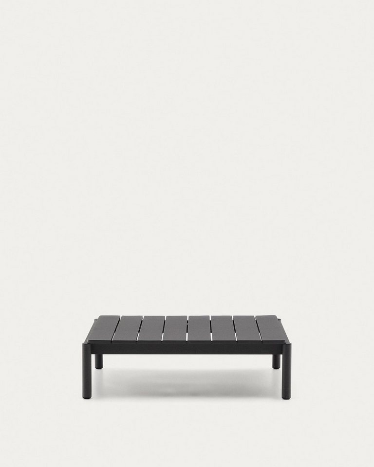 Natur24 Gartentisch Sorells Couchtisch 91 x 88 x 25 cm Aluminium Anthrazit von Natur24