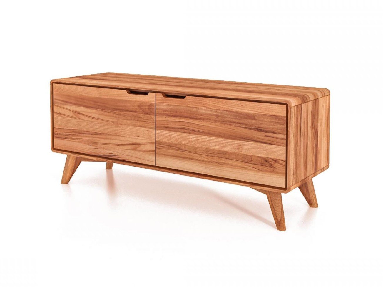 Natur24 Lowboard TV-Board Gerg Kernbuche massiv 120x40x48 mit 2 Türen Natur24 Lowboard TV-Board Gerg Kernbuche massiv 120x40x48 mit 2 Türen von Natur24