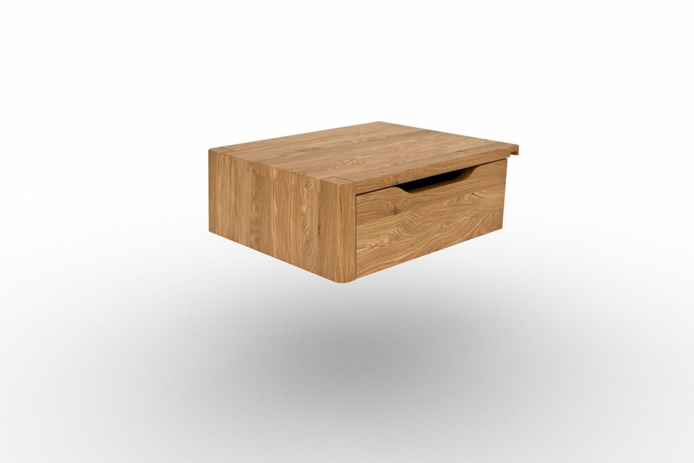 Natur24 Nachtkonsole Hängenachttische 2er-Set Swig 2 Wildeiche massiv 47x38 mit 1 Schublade Natur24 Nachtkonsole Hängenachttische 2er-Set Swig 2 Wildeiche massiv 47x38 mit 1 Schublade von Natur24