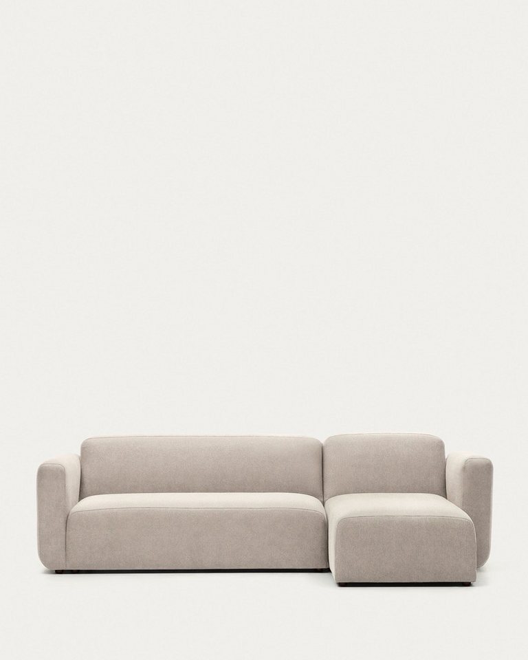Natur24 Schlafsofa Neom Modulares 3-Sitzer Sofa 263 x 78 x 89 cm Beige Modular von Natur24