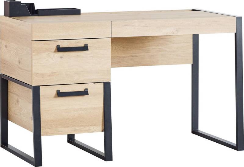 Natur24 Schreibtisch Schreibtisch in Anthrazit von Natur24