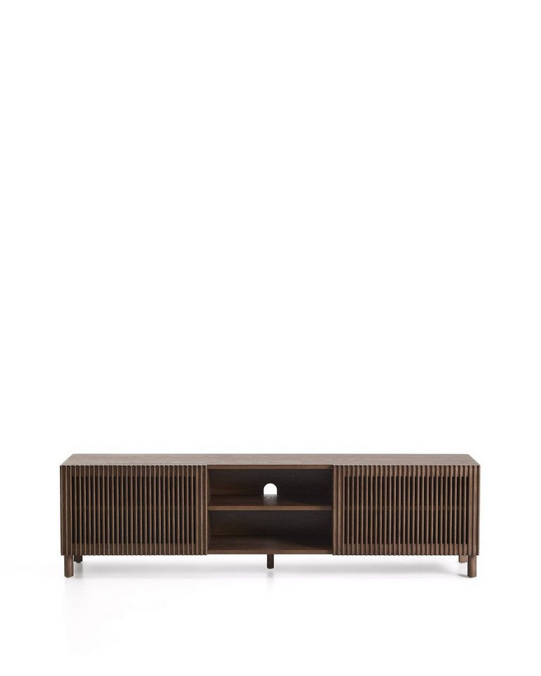 Natur24 Sideboard Beyla TV-Möbel 180 x 49.5 x 42.5 cm MDF Esche Eichenfurnier Braun Natur24 Sideboard Beyla TV-Möbel 180 x 49.5 x 42.5 cm MDF Esche Eichenfurnier Braun von Natur24