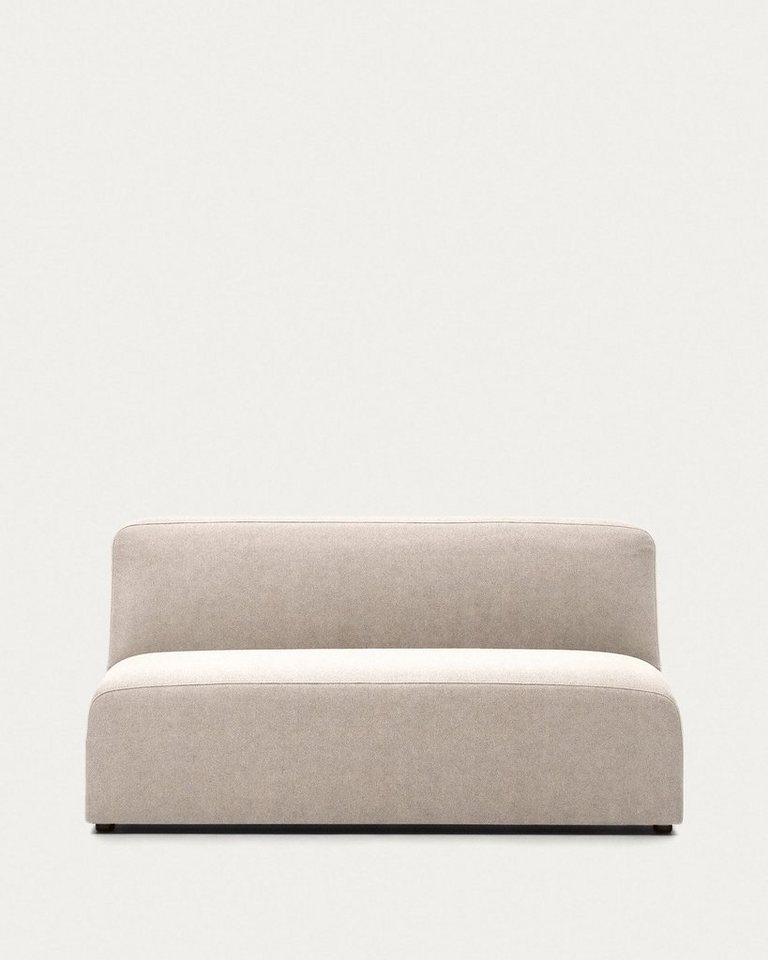 Natur24 Sofa 2-Sitzer-Modul Neom 150x 78 x 89 cm Beige Sitzgelegenheit Modul Neu von Natur24