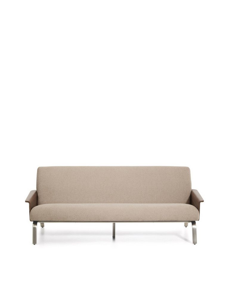 Natur24 Sofa Amsen 3-Sitzer-Sofa 205 x 77 x 86 cm Stahl Sperrholz Eichenfurnier Natur24 Sofa Amsen 3-Sitzer-Sofa 205 x 77 x 86 cm Stahl Sperrholz Eichenfurnier von Natur24