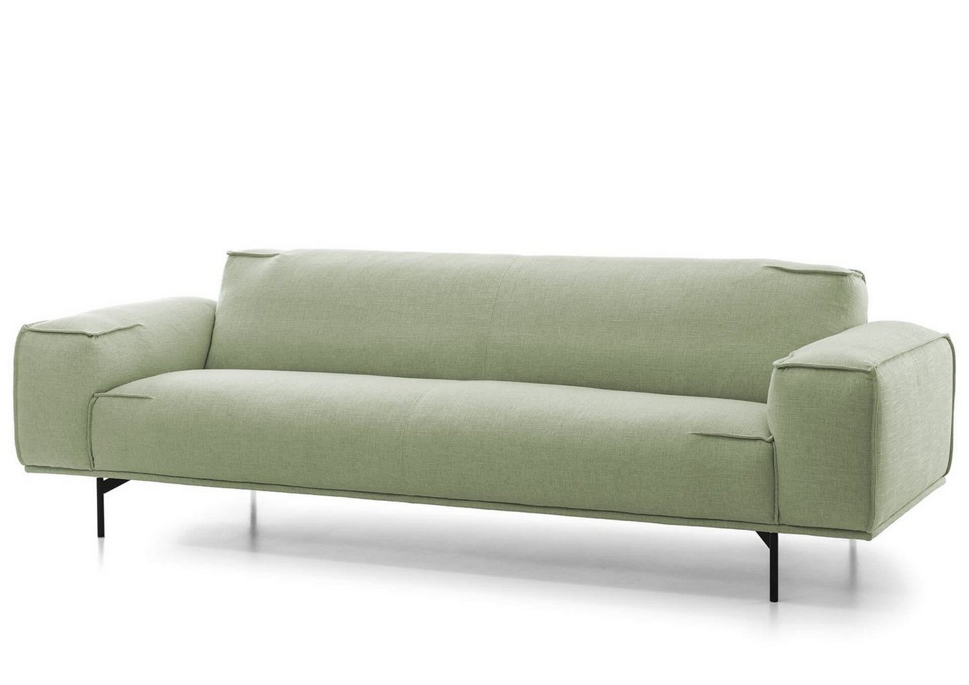 Natur24 Sofa Walker Sofa 3,5-Sitzer 252x95 cm Leinen-Optik Hellgrün Natur24 Sofa Walker Sofa 3,5-Sitzer 252x95 cm Leinen-Optik Hellgrün von Natur24