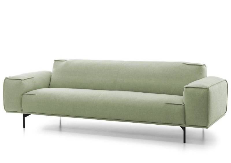 Natur24 Sofa Walker Sofa 3,5-Sitzer 252x95 cm Leinen-Optik Hellgrün Natur24 Sofa Walker Sofa 3,5-Sitzer 252x95 cm Leinen-Optik Hellgrün von Natur24