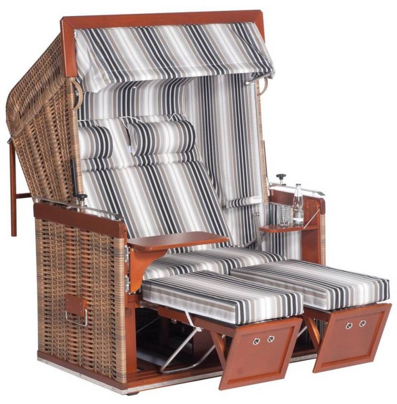 Natur24 Strandkorb Strandkorb Präsident Liegemodell 2-Sitzer Marone, BxTxH: 130x90x160 cm, 71172850 Natur24 Strandkorb Strandkorb Präsident Liegemodell 2-Sitzer Marone, BxTxH: 130x90x160 cm, 71172850 von Natur24