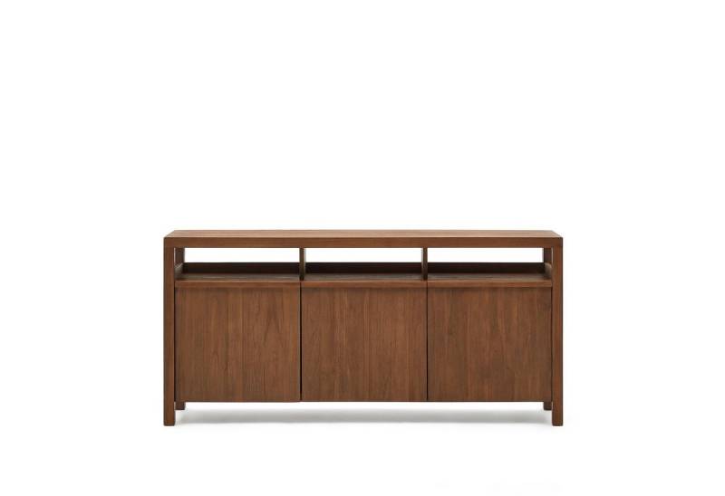 Natur24 Vitrine Sideboard Sashi 180 x 85 x 40 cm Teakholz von Natur24