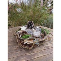 Weihnachten Tischkranz Weihnachtsdeko Naturdeko Naturkranz Tischdeko Weihnachten Weihnachten Tischkranz Weihnachtsdeko Naturdeko Naturkranz Tischdeko Weihnachten von NaturDekoPur
