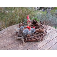 Weihnachtskranz Groß Gartenkranz Natur Kranz Garten Deko Naturkranz Tischkranz Weihnachten Beleuchtet Waldkranz Weihnachtskranz Groß Gartenkranz Natur Kranz Garten Deko Naturkranz Tischkranz Weihnachten Beleuchtet Waldkranz von NaturDekoPur