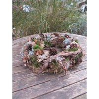 Weihnachtskranz Tischkranz Weihnachten Naturkranz Naturdeko Winter Deko Weihnachttsdeko Kranz Türdeko Kranz Tür Weihnachtskranz Tischkranz Weihnachten Naturkranz Naturdeko Winter Deko Weihnachttsdeko Kranz Türdeko Kranz Tür von NaturDekoPur