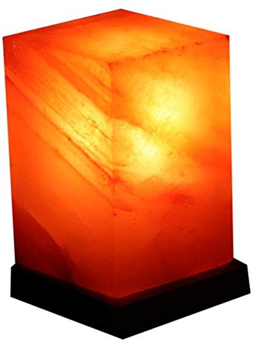 NaturGut Kristallsalz-Lampe Feng Shui 3-4 kg Salzlampe Leuchte mit Elektrik 3-4 kg aus Himalaya/Punjab/Pakistan von NaturGut