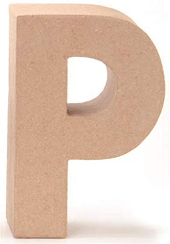 Papp-Buchstabe P 17,5x5,5cm Pappartikel Pappart Bemalen Basteln Dekorieren Braun Pappmaché Papp-Buchstabe P 17,5x5,5cm Pappartikel Pappart Bemalen Basteln Dekorieren Braun Pappmaché von NaturGut