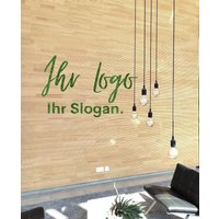 Firmenlogo in Moos | Moosbild Logo Individuell Personalisiert Wandschmuck Islandmoos Handwerk Büro Gewerbe Firma Nachhaltig von NaturUndHandwerk