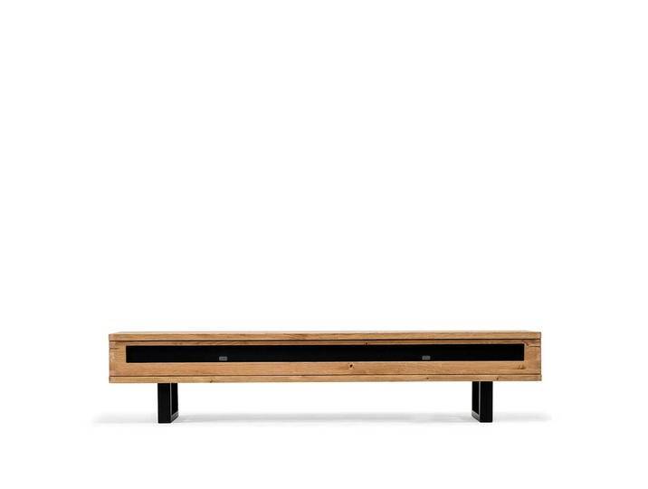 Fernseher Tisch aus Eiche Massivholz Loft Design von Natura-Classico