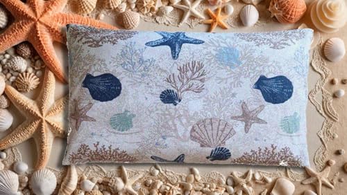 Natura - Kräuterkissen 50 x 34 cm mit 10 Kräutern für ruhigen Schlaf | 3D antiallergen Silikonfaser-Polyester-Füllung | 100% Baumwollbezug | Seemann | Geschenkidee Natura - Kräuterkissen 50 x 34 cm mit 10 Kräutern für ruhigen Schlaf | 3D antiallergen Silikonfaser-Polyester-Füllung | 100% Baumwollbezug | Seemann | Geschenkidee von Natura Products