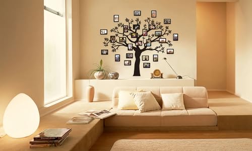 Natura Products 3D Stammbaum Wanddekoration, 180 x 150 cm, mit 12 Bilderrahmen, Birkenholz Natura Products 3D Stammbaum Wanddekoration, 180 x 150 cm, mit 12 Bilderrahmen, Birkenholz von Natura Products