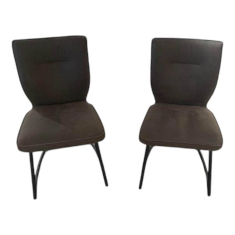 2er-Set Westmore Stoff Texel Schlamm Braun Grau von Natura