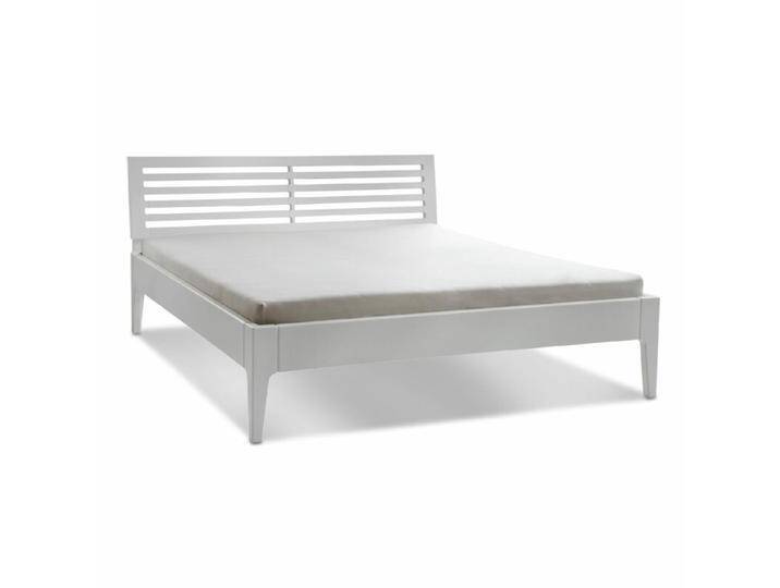 Natura 1660 Bett - Kiefer massiv weiß lackiert von Natura