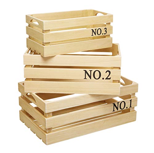 Natural Elements Paulownia Holz-Kisten, Set 3-teilig Natural Elements Paulownia Holz-Kisten, Set 3-teilig von Natural Elements